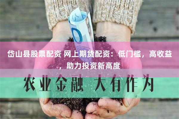 岱山县股票配资 网上期货配资：低门槛，高收益，助力投资新高度